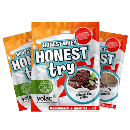 #SINOB HONEST WHEY+ 30Gr STRAWBERRY