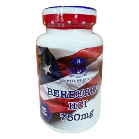 ROSWELL NUTRION BERBERINE HCL 750 Mg 60 Caps