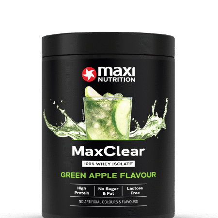 MAXCLEAR- CLEAR PROTEIN ISOLATE 300GR GREEN APPLE