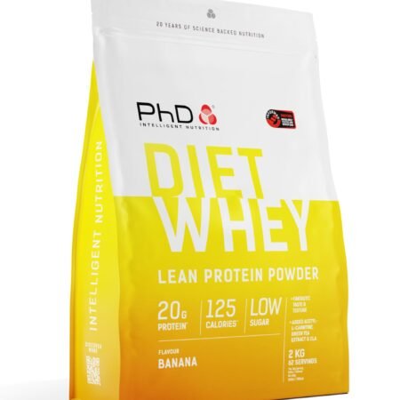 PHD DIET WHEY PROTEIN POWDER 2Kg BANANA