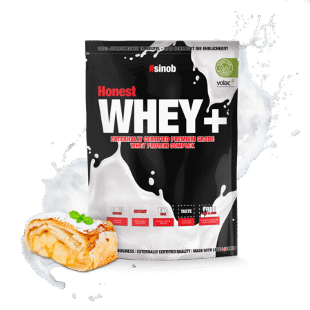 #SINOB HONEST WHEY+ 820g APPLE STRUDEL