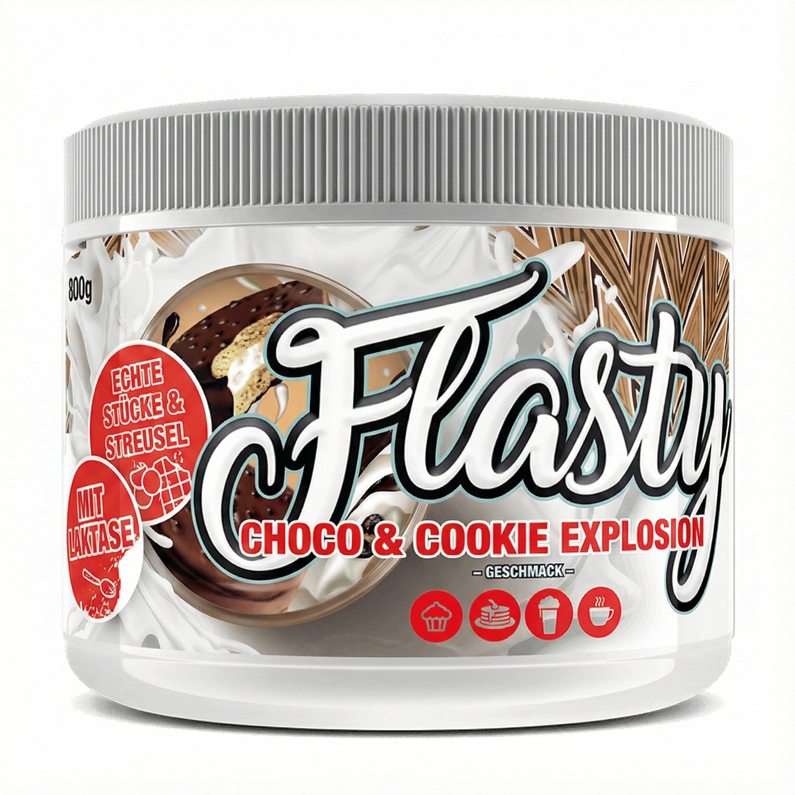 #SINOB FLASTY 250Gr CHOCO & COOKIE EXPLOSION