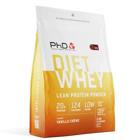 PHD DIET WHEY PROTEIN POWDER 2Kg VANILLA CREAM