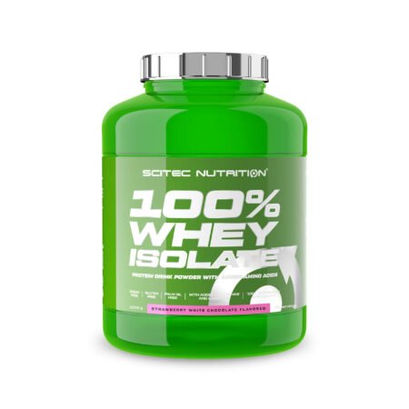 SCITEC 100% WHEY ISOLATE 1,816KG STRAWBERRY WHITE CHOCOLATE