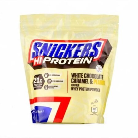 Snickers Protein Powder – WHITE CHOCOLATE CARAMEL & PEANUT 875g