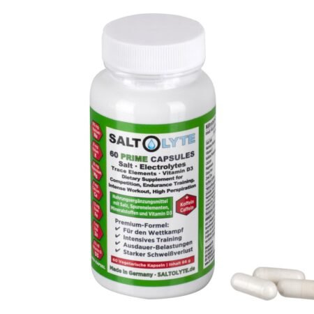 SALTOLYTE 60 PRIME CAPSULES - SALT- & ELECTROLYTES + CAFFEINE