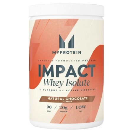 MYPROTEIN IMPACT WHEY ISOLATE POWDER 480G NATURAL CHOCOLATE