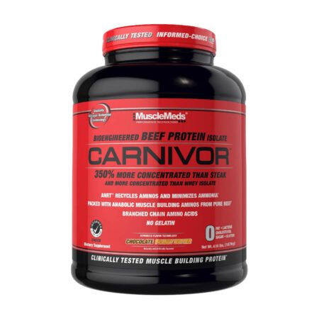 MUSCLEMEDS CARNIVOR 100% HYDROLYZED BEEF PROTEIN 1876g CHOCOLATE PEANUT BUTTER