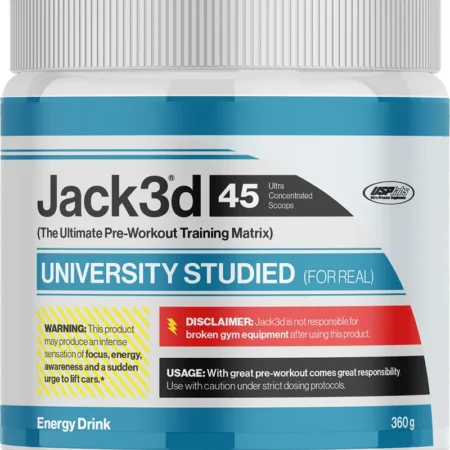JACK3D ADVANCED PRE-WORKOUT 315Gr ENERGY