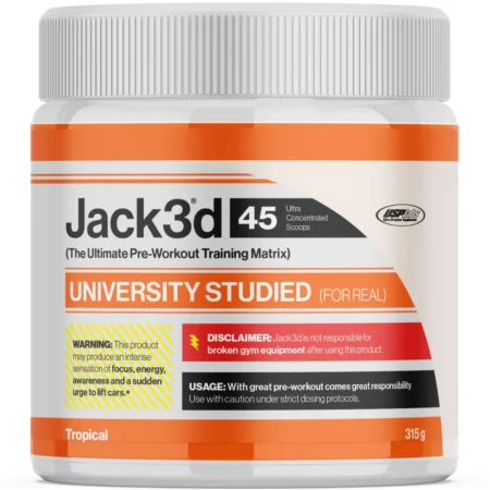JACK3D ADVANCED PRE-WORKOUT 315Gr TROPICAL