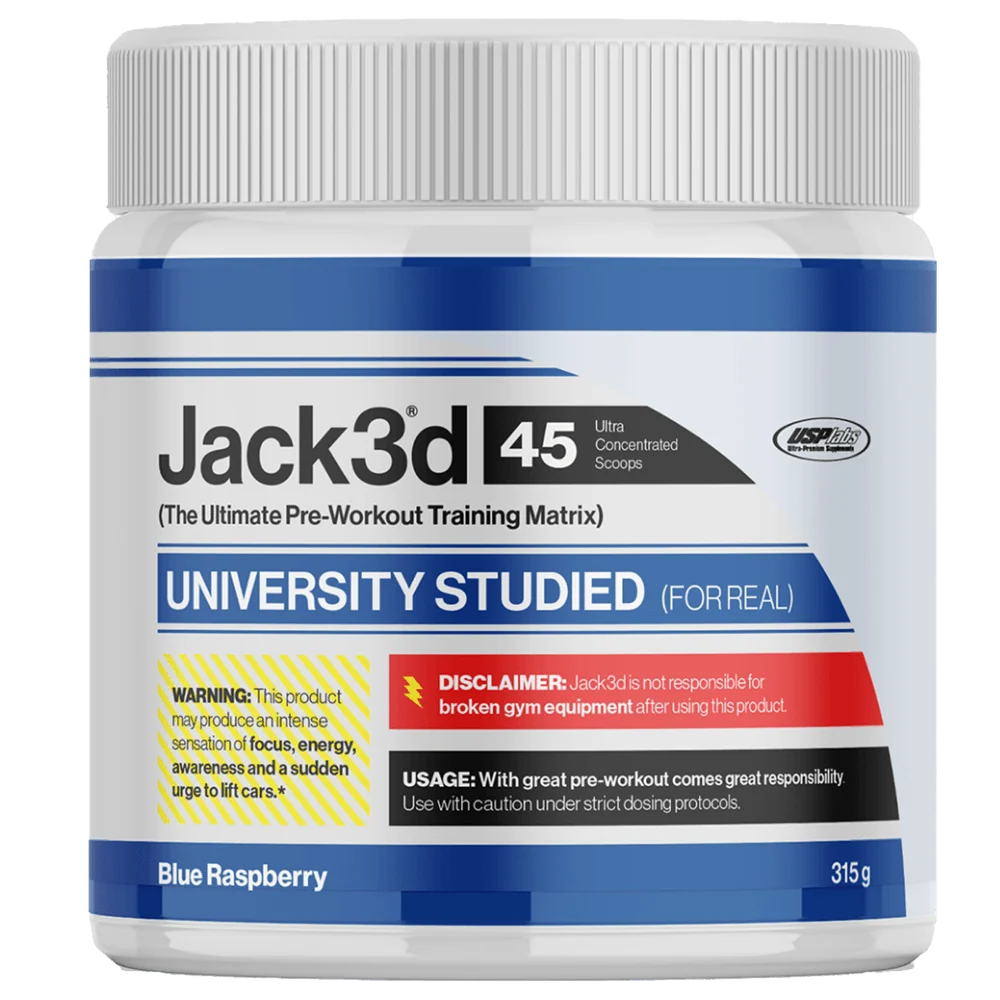 JACK3D ADVANCED PRE-WORKOUT 315Gr BLUE RASPBERRY