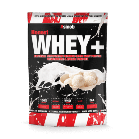 #SINOB HONEST WHEY+ 820g COCONUT CREAM