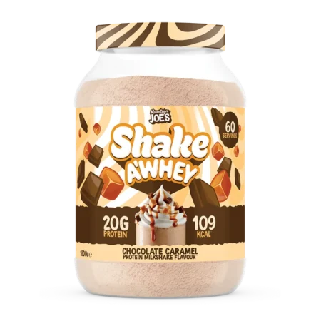 MOUNTAIN JOE'S SHAKE A WHEY 1.8Kg CHOCOLATE CARAMEL